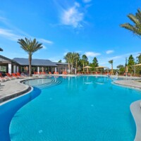 Resort-style pool at The Landings at St Johns amenity center